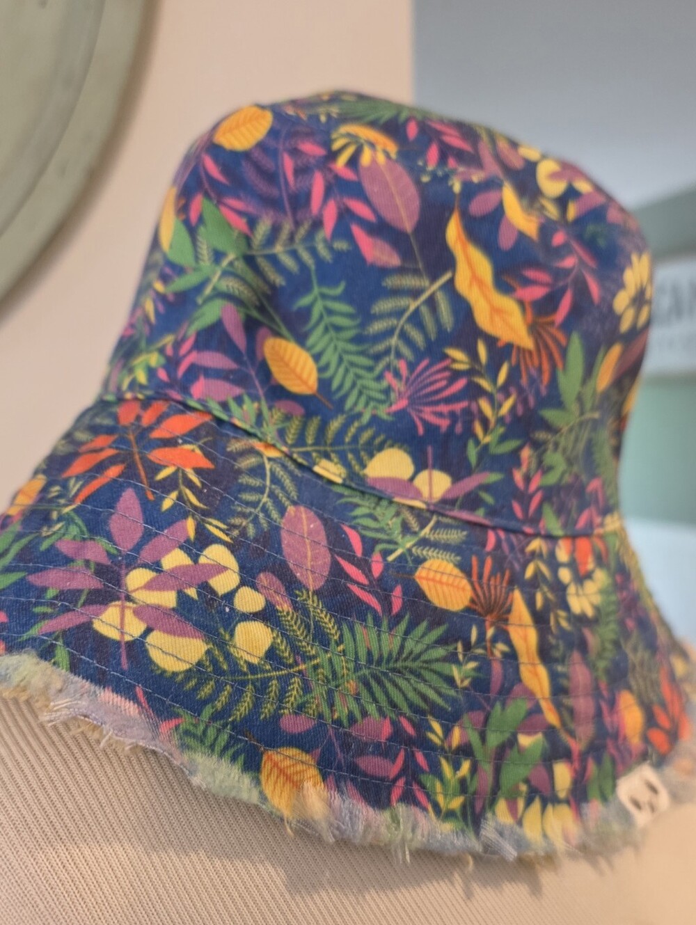 Girl Scouts Climb with Courage Floral Bucket Hat One Size Gorpcore Outdoor - Picture 3 of 6